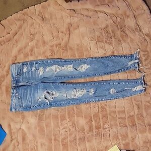 American Eagle next level stretch super high rise jeggings Sz 2 short